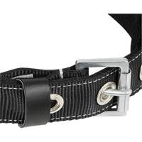 WB-6020-S Dispositif de retenue de s&eacute;curit&eacute; avec ceinture &agrave; deux anneaux en D et support lombaire rembourr&eacute; - Petit PB Rental Co. Ltd.
