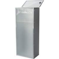 Armoire d'usage l&eacute;ger pour extincteur, 10" la x 24" h x 6" p PB Rental Co. Ltd.