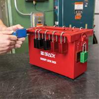 Velocity Plus Safety Lockout Padlock, Orange, Keyed Alike, Aluminum, 1-1/2" Width PB Rental Co. Ltd.