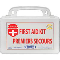 Trousse de premiers soins Shield, R&eacute;pond ou surpasse la norme CSA Z1220-24 type 1 individuelle, Personnel (1 travailleur) PB Rental Co. Ltd.