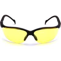 Lunettes de s&eacute;curit&eacute; &agrave; demi-monture Venture II, Lentille Ambr&eacute;e, ANSI Z87+/MCEPS GL-PD 10-12/R&eacute;pond ou surpasse la norme CSA Z94.3 PB Rental Co. Ltd.