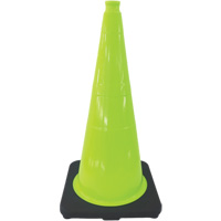C&ocirc;ne de signalisation de premi&egrave;re qualit&eacute;, 18", Vert lime PB Rental Co. Ltd.
