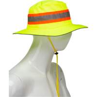 Chapeau de p&ecirc;cheur &agrave; refroidissement par &eacute;vaporation, Lime haute visibilit&eacute; PB Rental Co. Ltd.