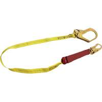 External Energy Absorber Lanyard with 2-1/4" Hook, 6', Snap Hook Center, Snap Hook Leg Ends, Polyester PB Rental Co. Ltd.