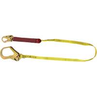 External Energy Absorber Lanyard with 2-1/4" Hook, 6', Snap Hook Center, Snap Hook Leg Ends, Polyester PB Rental Co. Ltd.