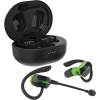 Black & Green UltraComm Aware Bluetooth Earbuds PB Rental Co. Ltd.