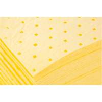 Bonded Sorbent Pads, Hazmat, 15" x 19", 8 gal. Absorbancy PB Rental Co. Ltd.
