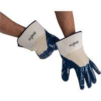 Heavyweight Safety Cuff Gloves, 11/2X-Large, Nitrile Coating, Cotton Shell PB Rental Co. Ltd.