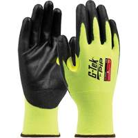 G-Tek&reg; Paradox High-Visibility Seamless Knit Blended Gloves, 2X-Small, 21 Gauge, Polyurethane Coated, ASTM ANSI Level A4 PB Rental Co. Ltd.