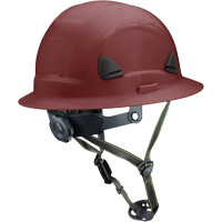 Casque Fibre Metal de style escalade avec bordure compl&egrave;te, R&eacute;pond aux normes CSA type 2, Suspension Rochet, Non ventil&eacute; PB Rental Co. Ltd.