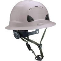 Fibre Metal Climbing Style Helmet with Full Brim, Meets CSA Type 2, Ratchet Suspension, Vented PB Rental Co. Ltd.