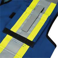 6681 High-Visibility Antimicrobial Mesh-Back Surveyor Vest, Royal Blue, Small, Polyester PB Rental Co. Ltd.