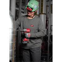 T-shirt &agrave; manches longues avec poches GRIDIRON, Femmes, T-petit, Bleu PB Rental Co. Ltd.