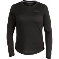 T-shirt hybride &agrave; manches longues FREEFLEX, Femmes, T-petit, Noir PB Rental Co. Ltd.