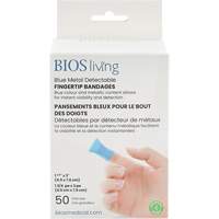 Bandages bleus, Bout de doigt, 3", Tissu d&eacute;tectable, St&eacute;rile PB Rental Co. Ltd.