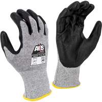 RWG566 AXIS Cut Protection Touchscreen Work Glove, Size X-Small, 18 Gauge, Polyurethane Coated, Stainless Steel/HPPE Shell, ASTM ANSI Level A5/EN 388 Level E PB Rental Co. Ltd.