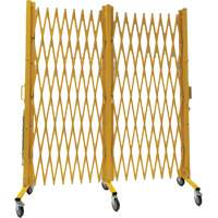 Expandable Barrier, 84" H x 20' L, Yellow PB Rental Co. Ltd.