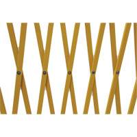 Expandable Barrier, 84" H x 20' L, Yellow PB Rental Co. Ltd.