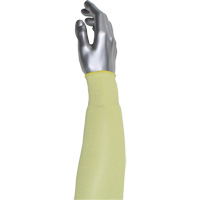 Manchette r&eacute;sistante &agrave; la coupe &agrave; pli unique Kut Gard, Aramide/ATA, 10", ASTM ANSI niveau A4, Jaune PB Rental Co. Ltd.