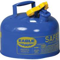 Safety Can for Kerosene, Type I, Galvanized Steel, 2.5 US gal., Blue, FM Approved/UL/ULC Listed PB Rental Co. Ltd.