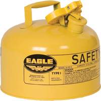 Safety Can for Diesel, Type I, Galvanized Steel, 2.5 US gal., Yellow, FM Approved/UL/ULC Listed PB Rental Co. Ltd.