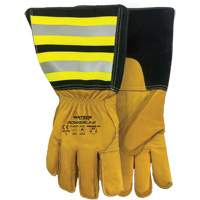 Powerline Water-Resistant Gloves, Leather, Medium PB Rental Co. Ltd.