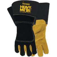 Black Velvet Winter Heavy Metal Welding Gloves, Size Small, Split Elkhide Shell, ASTM ANSI Level A5 PB Rental Co. Ltd.