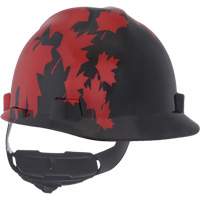 Casque sp&eacute;cialis&eacute; V-Gard, Suspension Rochet, Noir/Rouge PB Rental Co. Ltd.