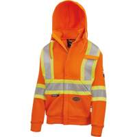 Heavyweight Safety Hoodie, Women's, X-Small, High Visibility Orange PB Rental Co. Ltd.