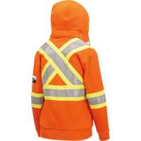 Heavyweight Safety Hoodie, Women's, X-Small, High Visibility Orange PB Rental Co. Ltd.