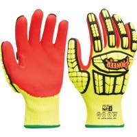 Cut and Impact-Resistant Gloves, Small, Synthetic Palm, Knit Wrist Cuff PB Rental Co. Ltd.