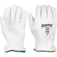 Gants pour conducteurs r&eacute;sistant aux coupures, Petit, Paume en Cuir fleur de ch&egrave;vre PB Rental Co. Ltd.