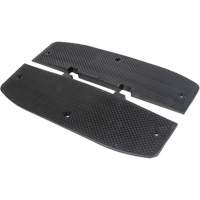 Embouts d'extr&eacute;mit&eacute;s pour bosse de d&eacute;c&eacute;l&eacute;ration, Caoutchouc, 2' lo x 16" la x 1-1/4" h PB Rental Co. Ltd.
