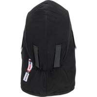 Pioneer 766A Flame-Resistant Quilted Hard Hat Liner with Detachable Mouthpiece, Black/Grey, Cotton/FR-Tech&reg;/Modacrylic/Nylon PB Rental Co. Ltd.