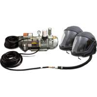 Syst&egrave;me de casque et de protection respiratoire &agrave; adduction d'air DEFENDER pour 2 travailleur PB Rental Co. Ltd.