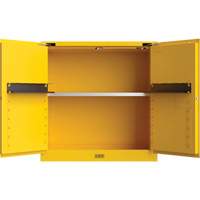 Utili-Guard+ Flammable Safety Cabinet, 30 gal., 1 Door, 43" W x 44" H x 22" D PB Rental Co. Ltd.