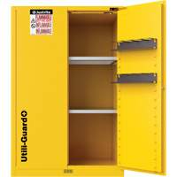 Utili-Guard+ Flammable Safety Cabinet, 45 gal., 2 Door, 43" W x 65" H x 22" D PB Rental Co. Ltd.