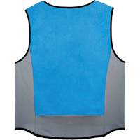 Chill-Its 6667 Wet Evaporative Cooling Vest with Zipper Closure, Medium, Blue PB Rental Co. Ltd.