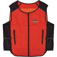 Veste de refroidissement &agrave; changement de phase l&eacute;g&egrave;re avec sachets de recharge Chill-Its 6260, Petit/Moyen, Orange PB Rental Co. Ltd.
