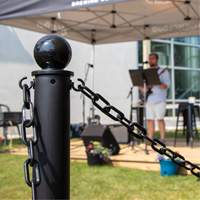 Chaîne de barri&egrave;re en plastique, Vert PB Rental Co. Ltd.