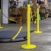 Chaîne de barri&egrave;re en plastique &agrave; deux couleurs, Vert/Blanc PB Rental Co. Ltd.