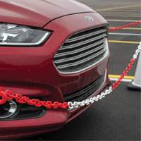 Chaîne de barri&egrave;re en plastique &agrave; deux couleurs, Vert/Blanc PB Rental Co. Ltd.