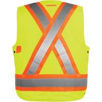 Veste haute visibilit&eacute; pour arpenteur, Orange haute visibilit&eacute;, Petit, Polyester PB Rental Co. Ltd.
