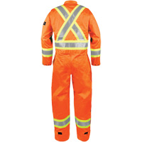 High-Visibility Fire-Resistant Coveralls, Size Small, Orange PB Rental Co. Ltd.