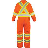 Combinaison non doubl&eacute;e haute visibilit&eacute;, Petit, Orange haute visibilit&eacute; PB Rental Co. Ltd.