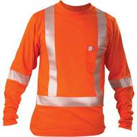 Long-Sleeved T-Shirt, Small, Orange PB Rental Co. Ltd.