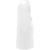 CoverMe Apron with Die-Cut Neck, Polyurethane, 45" L x 35" W, White PB Rental Co. Ltd.