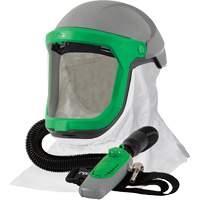 Z-Link Respirator with Tychem 4000 Shoulder Cape & C40, Facepiece Respirator/Welding Helmet PB Rental Co. Ltd.