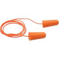 SEALTEC33 Orange Tapered PU Foam Disposable Earplugs, Corded, Bulk - Box, 33 dB NRR, One-Size PB Rental Co. Ltd.