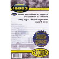 Carnet bilingue de registre quotidien et de rapport d'inspection de v&eacute;hicule PB Rental Co. Ltd.